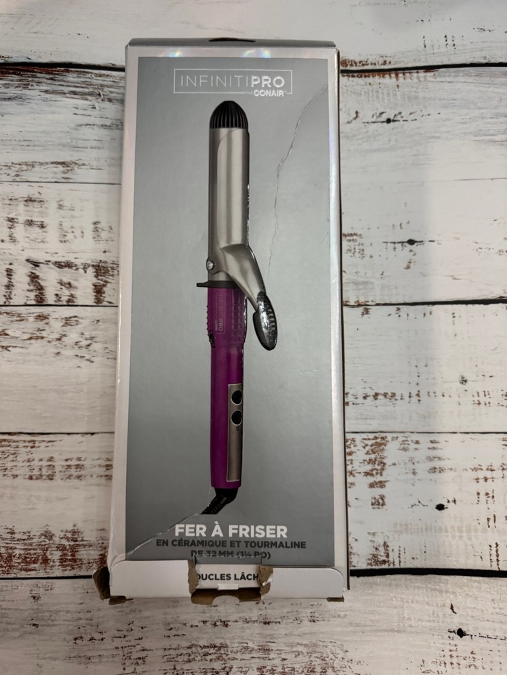 InfinitiPRO by Conair 1¼” Curling Iron Tourmaline Ceramic | NEW Open Box
